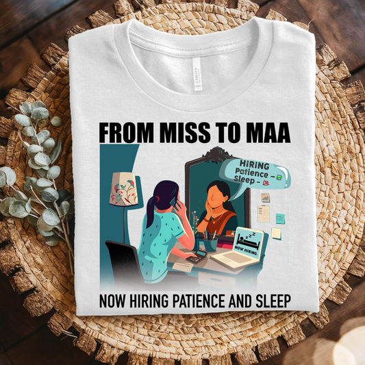 From miss to maa - White