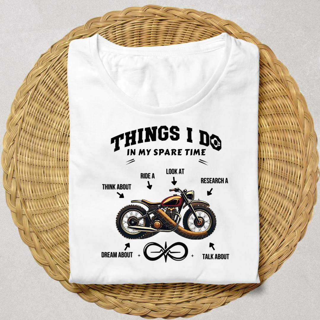 Thinking About Bikes - White
