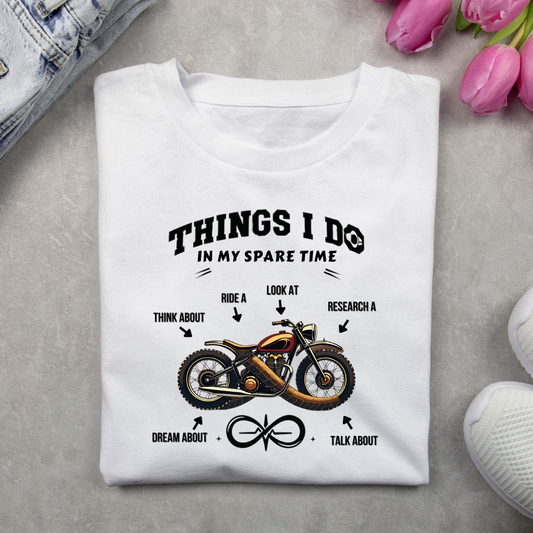 Thinking About Bikes - White